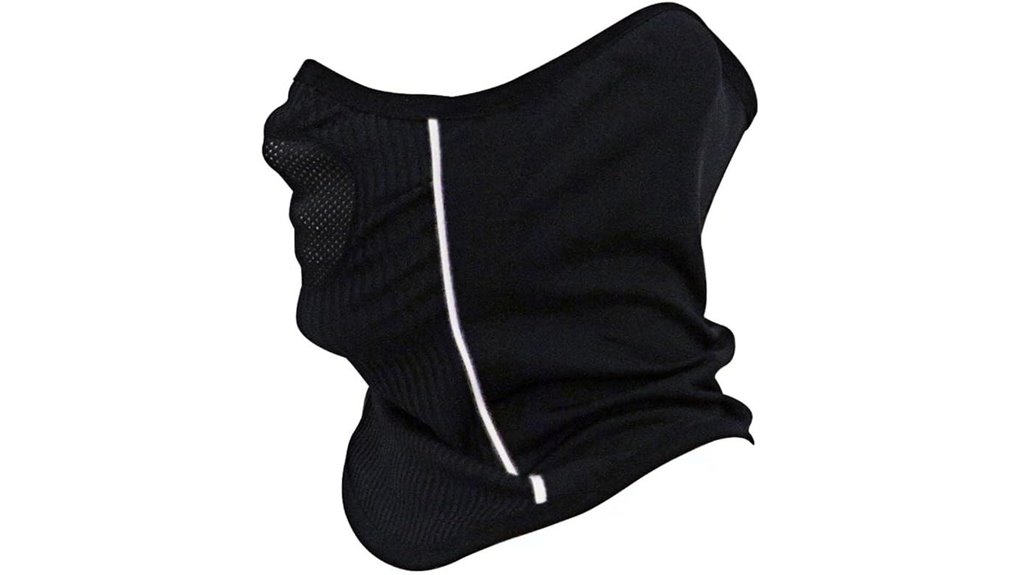reflective windproof neck gaiter