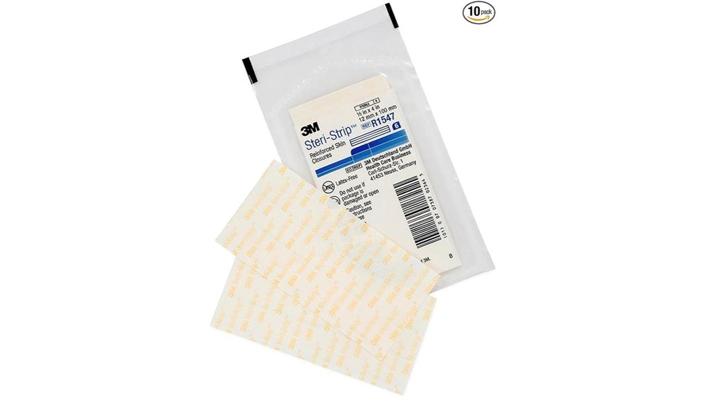 reinforced sterile adhesive wound strips