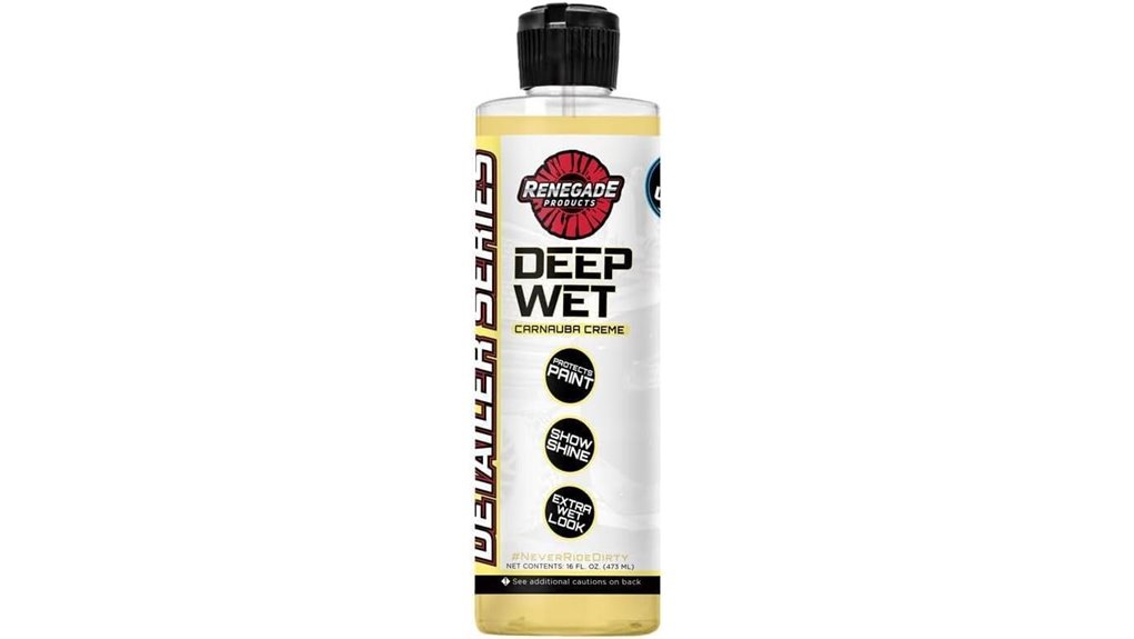 renegade deep wet carnauba cr me