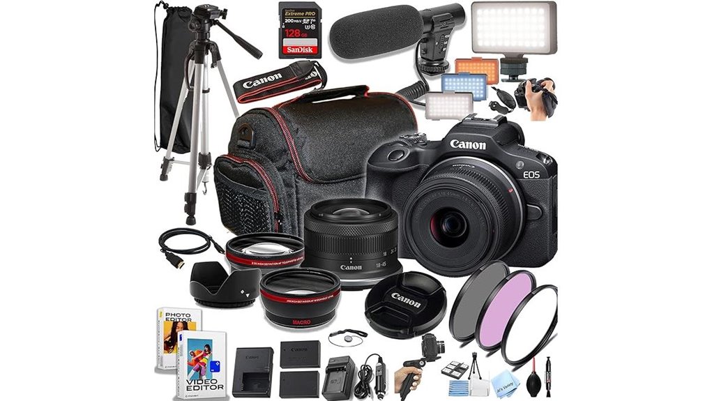 renewed canon eos r100 bundle