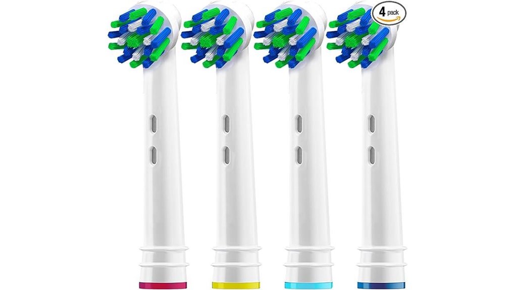 replacement oral b crossaction brush heads