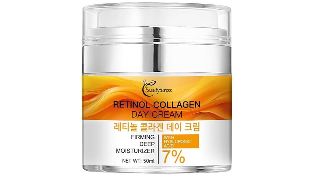 retinol collagen hyaluronic facecream