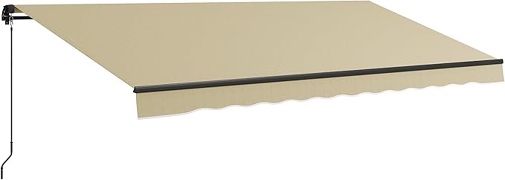 retractable 16x10 manual awning