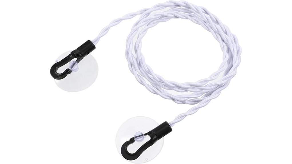 retractable clothesline with hooks