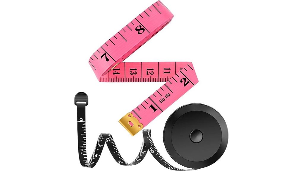 retractable soft measuring tapes