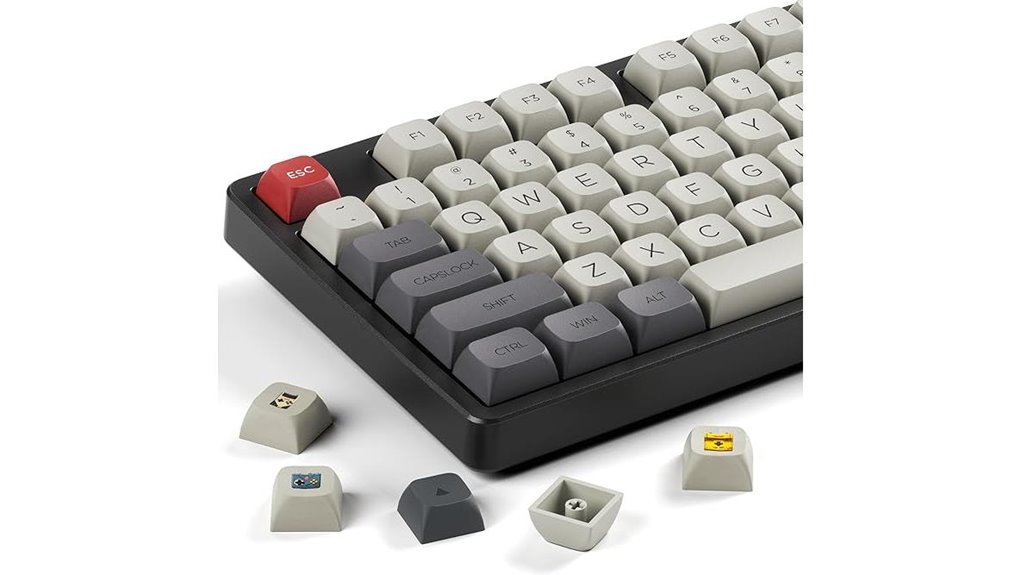 retro game console keycaps