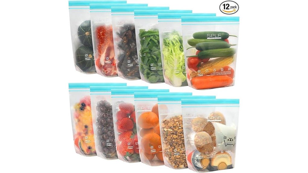 reusable 1 gallon freezer bags