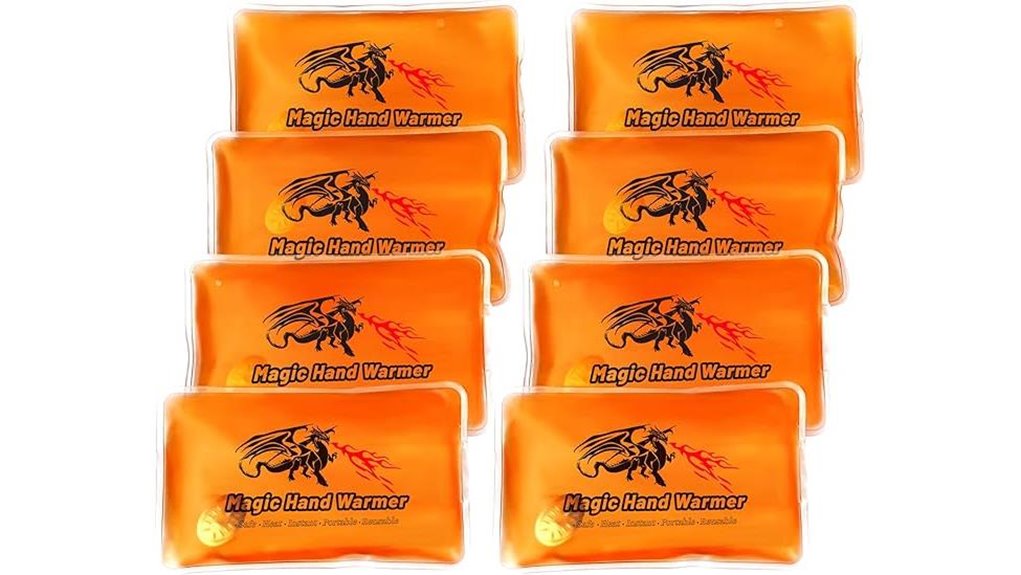 reusable 8 pack outdoor handwarmers