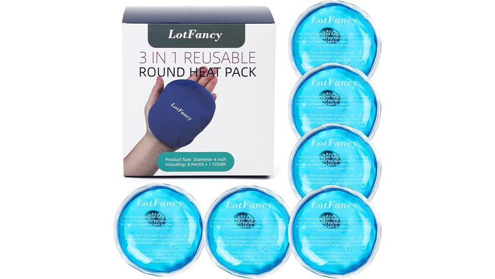 reusable click activated hand warmers