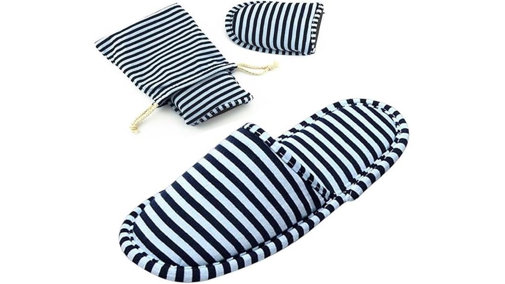 reusable cotton hotel spa slippers