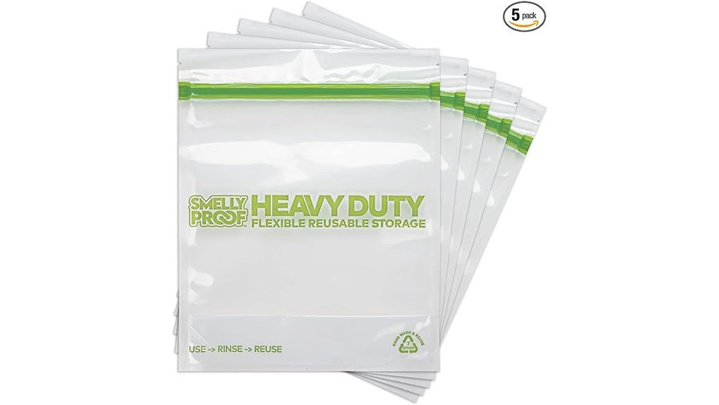 reusable heavy duty stand up freezer bags