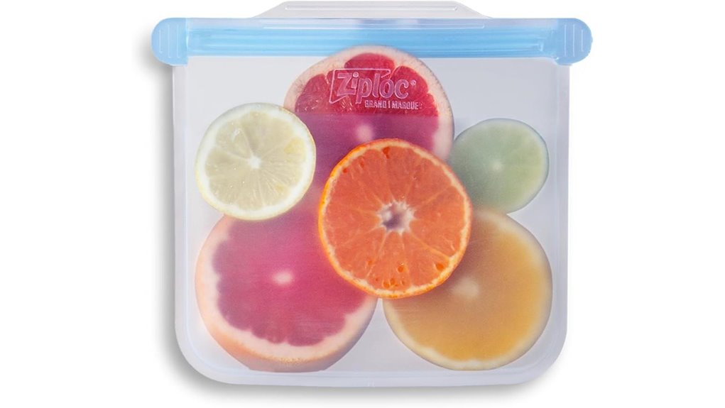 reusable medium silicone food pouch