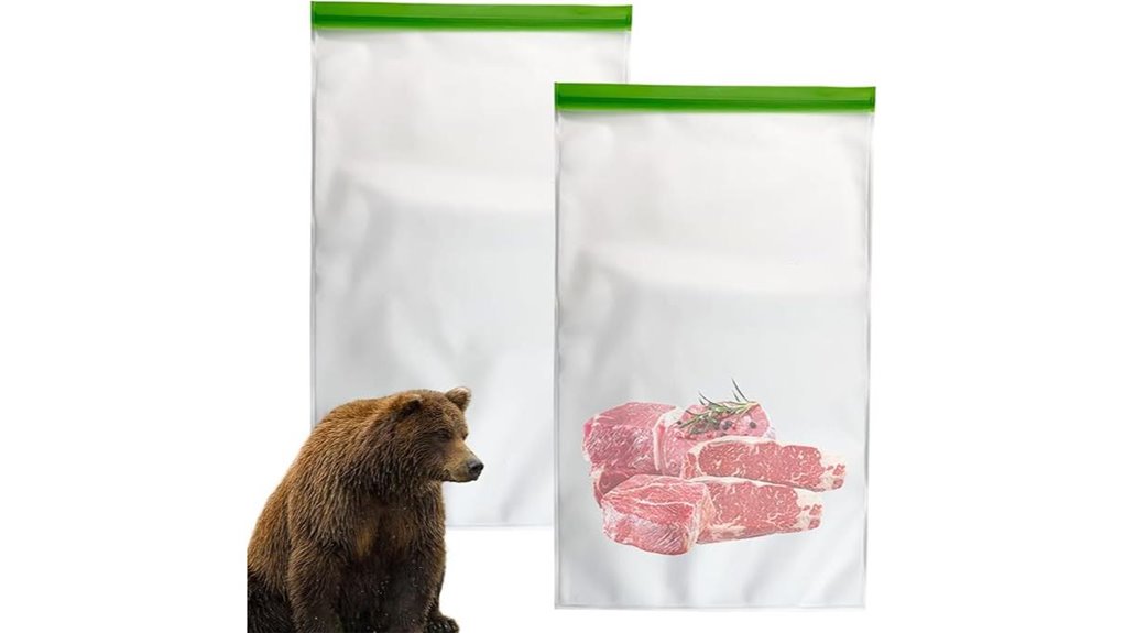 reusable odor proof bear proof bags