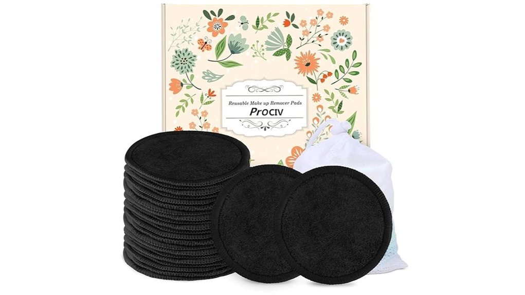 reusable organic cotton makeup pads