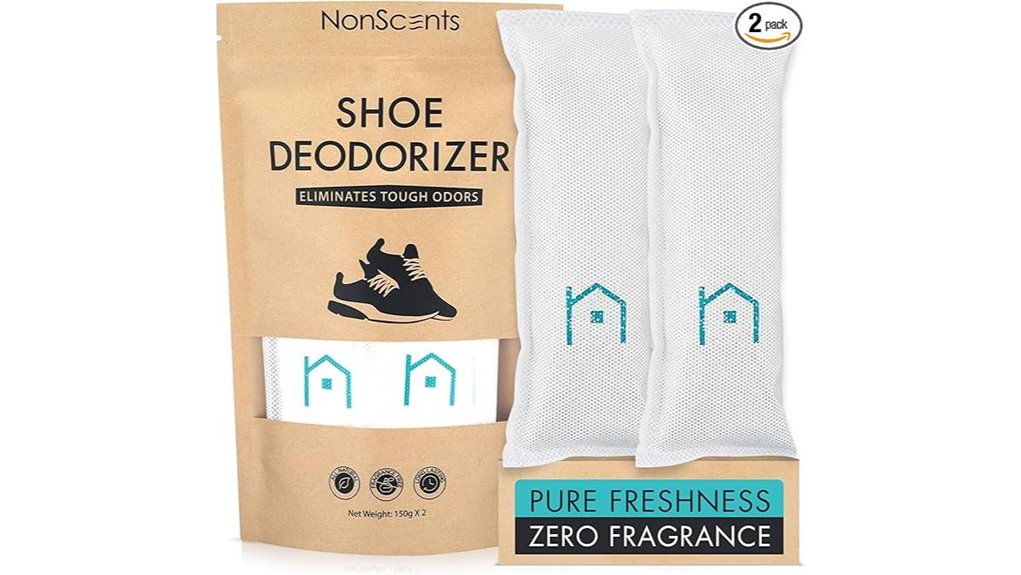 reusable shoe deodorizer 2 pack