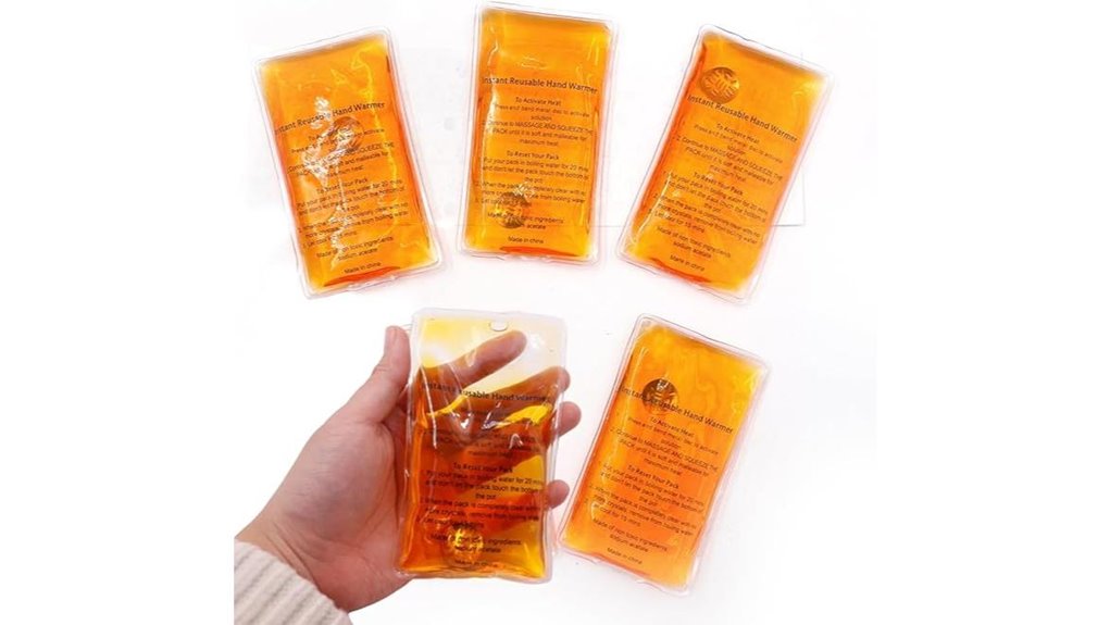 reusable snap activated gel handwarmer