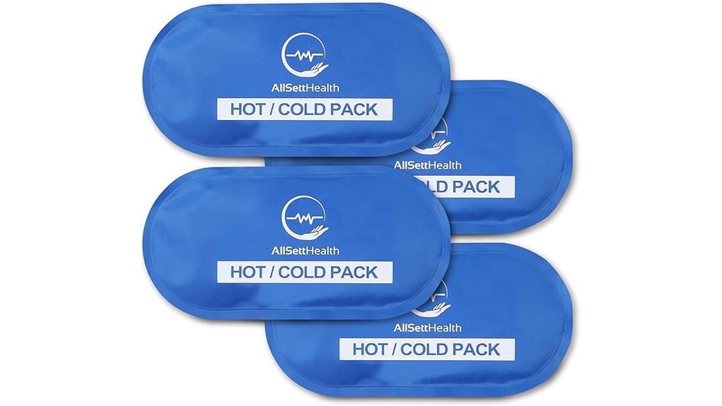 reusable soft gel icepacks 4 pack