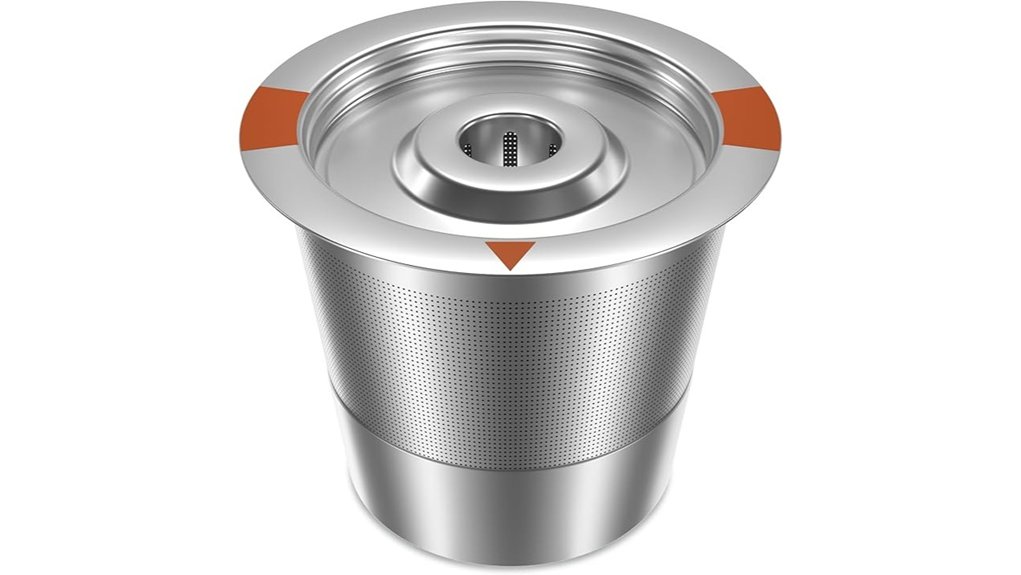 reusable stainless steel k cup