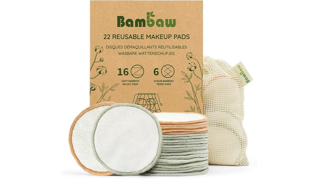 reusable washable cotton makeup pads