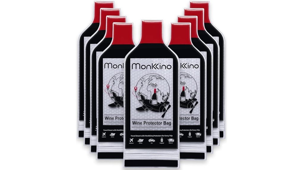 reusable wine bottle protector bags