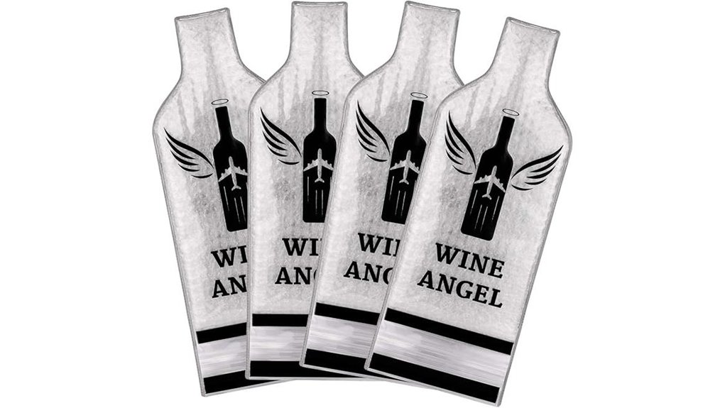 reusable wine bottle travel sleeves