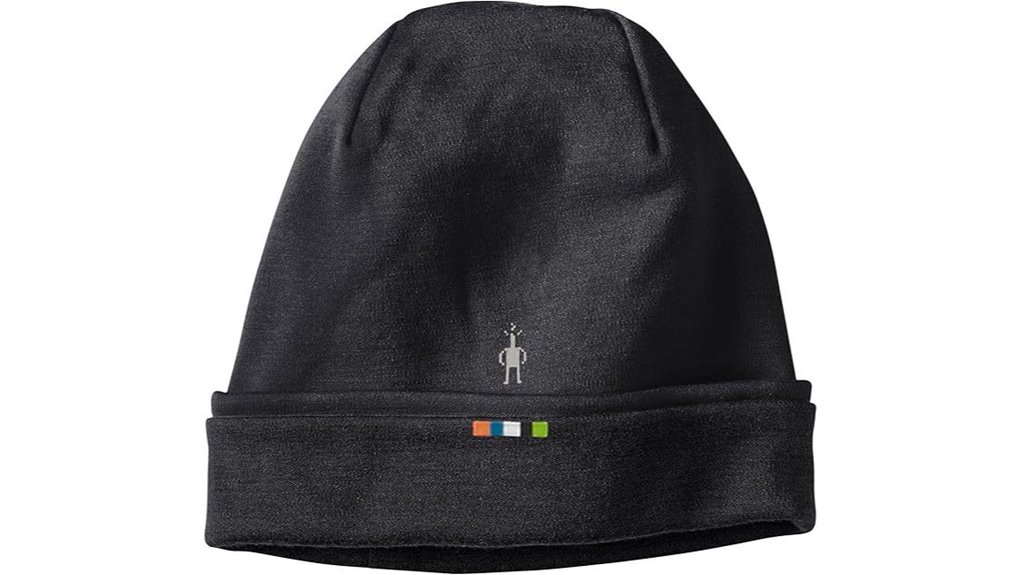 reversible merino thermal cuffed beanie