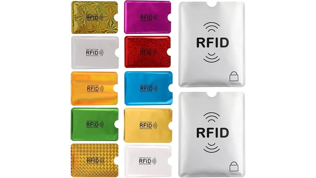 rfid blocking passport sleeve pack