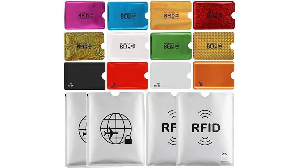 rfid blocking sleeves set