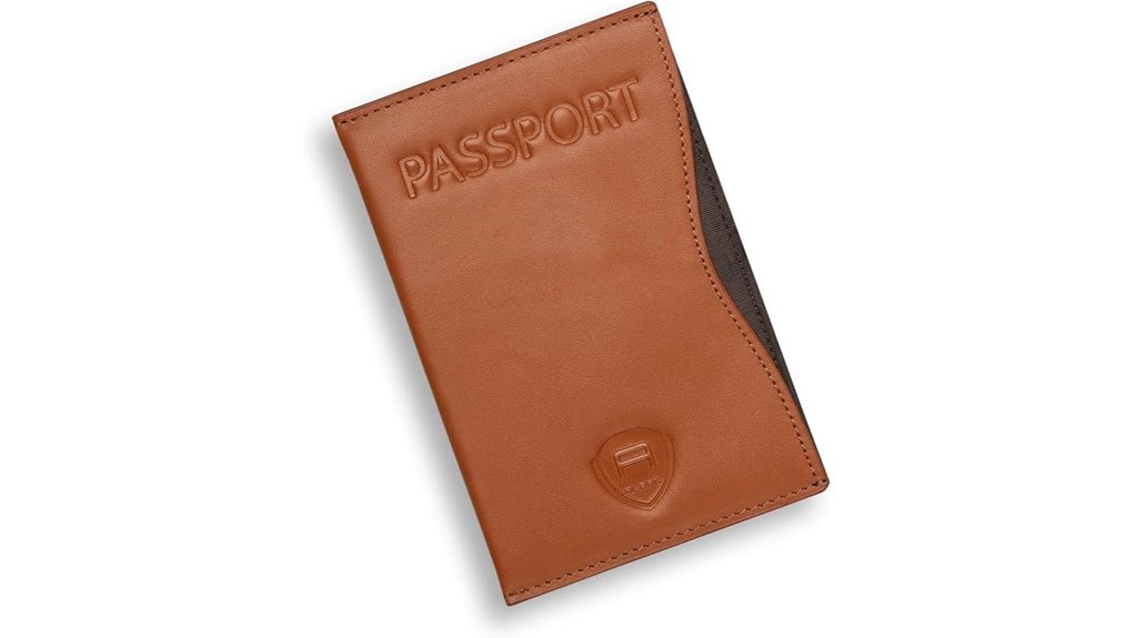 rfid leather passport holder