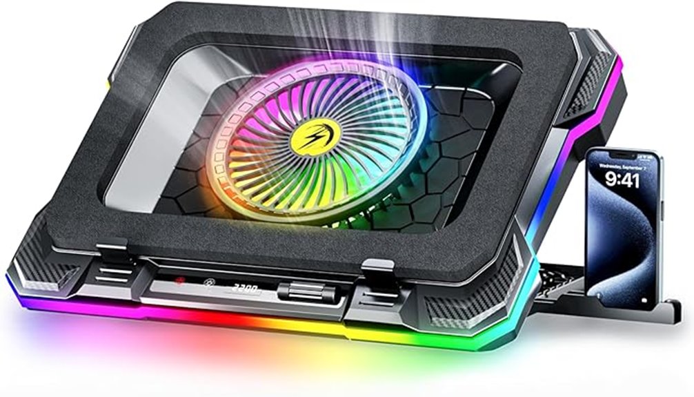 rgb chillcore k1 cooling pad