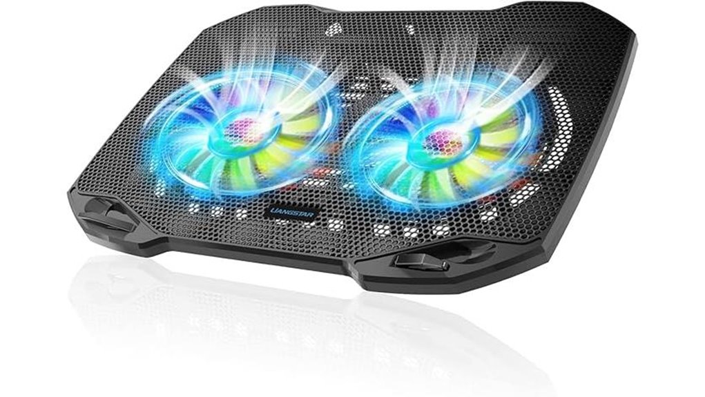 rgb cooling pad for laptops