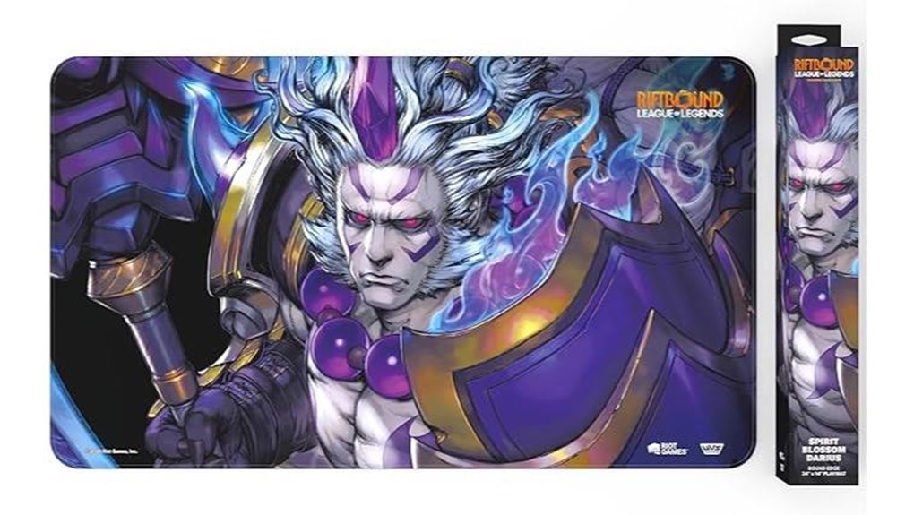 riftbound darius themed playmat