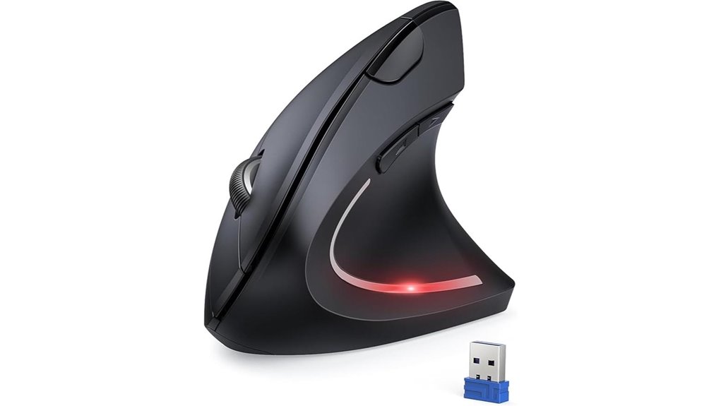 right handed ergonomic vertical wireless