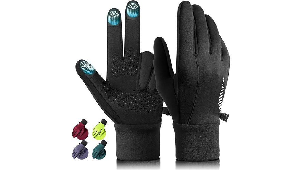 rivmount windproof touchscreen winter gloves