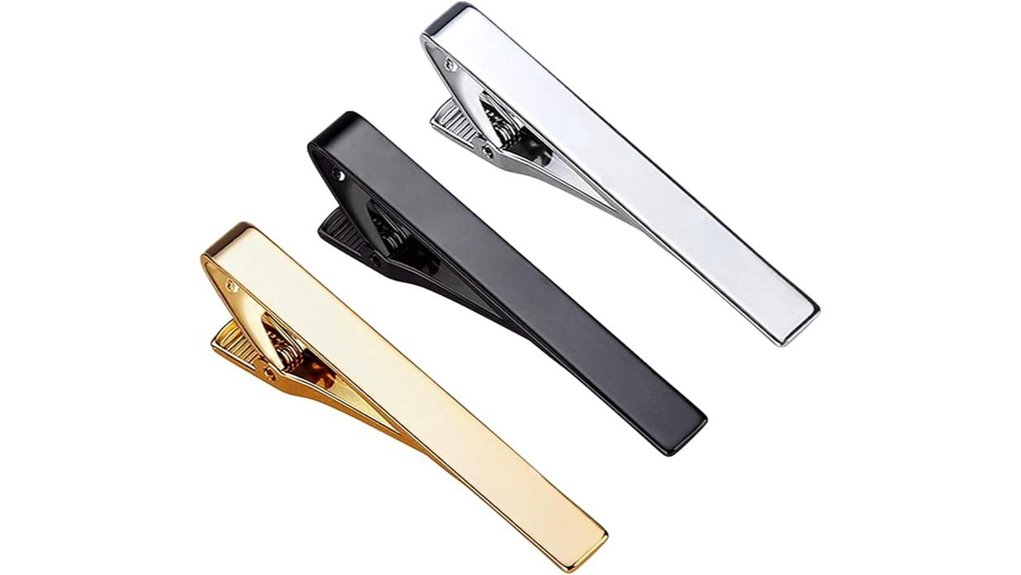 roctee men s tie clip set