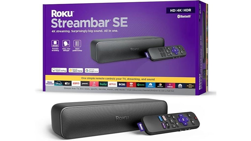 roku 4k streaming soundbar combo