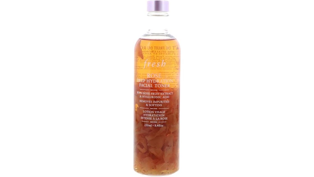 rose scented hydrating facial toner
