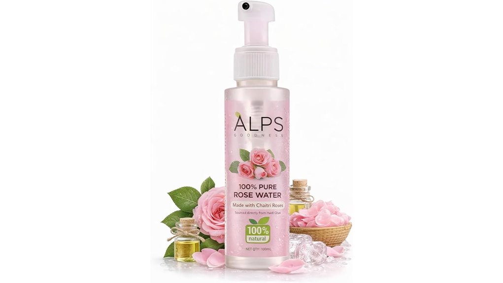 rose water hydrating facial mist