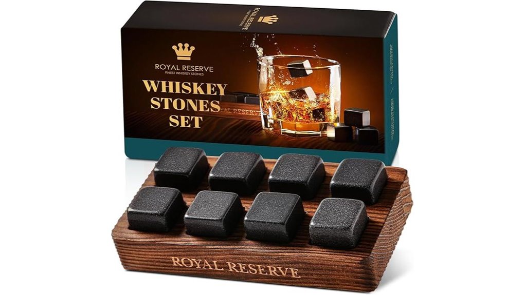royal reserve whiskey stones