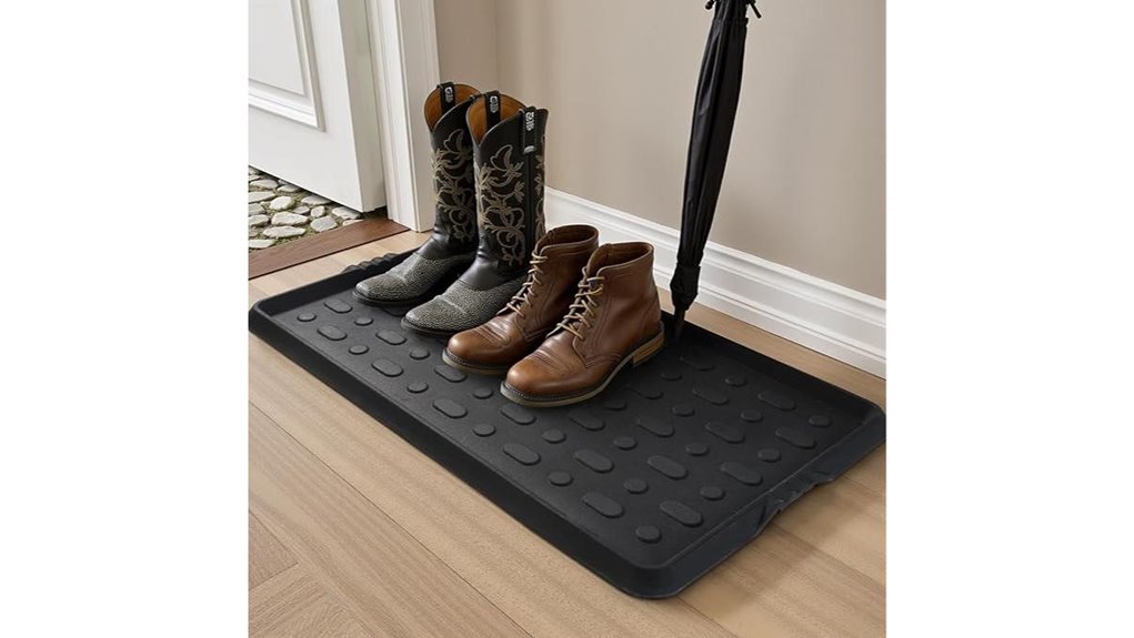 rubber boot tray mat