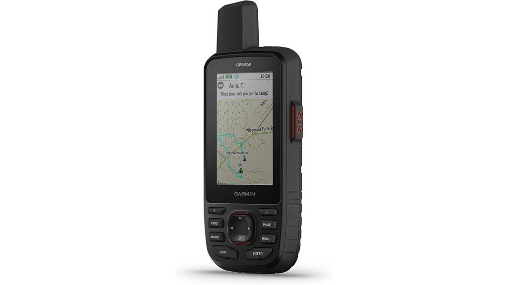 rugged garmin gpsmap 67i with inreach