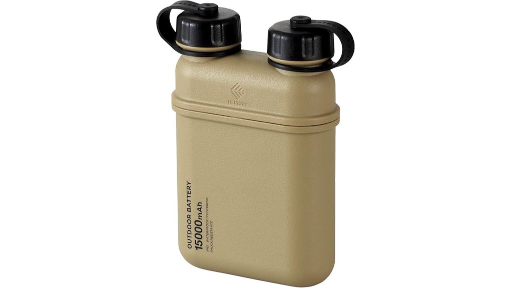 rugged waterproof 15000mah powerbank