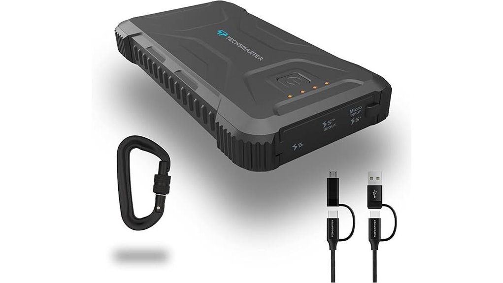 rugged waterproof 20000mah powerbank