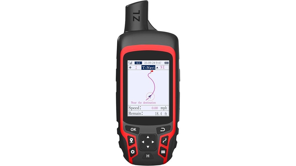 rugged waterproof handheld hiking gps