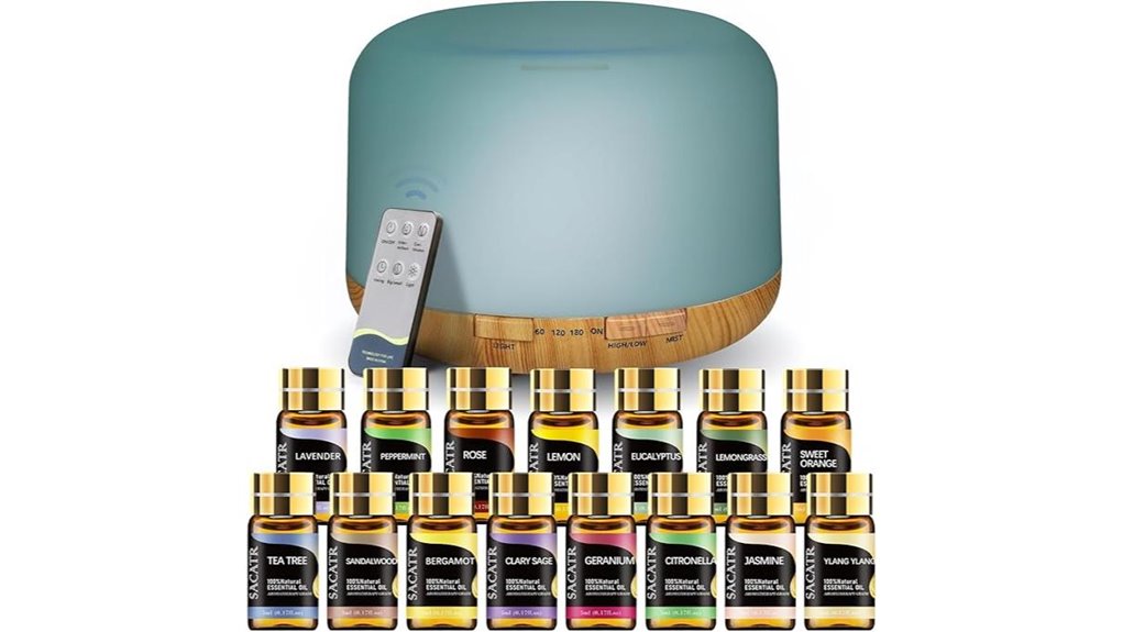 sacatr 500ml remote diffuser