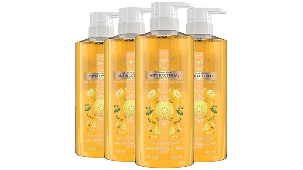 safeguard sparkling citrus handsoap