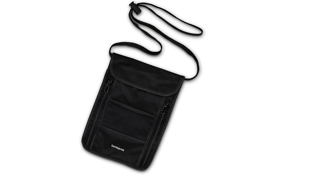 samsonite rfid passport neck pouch