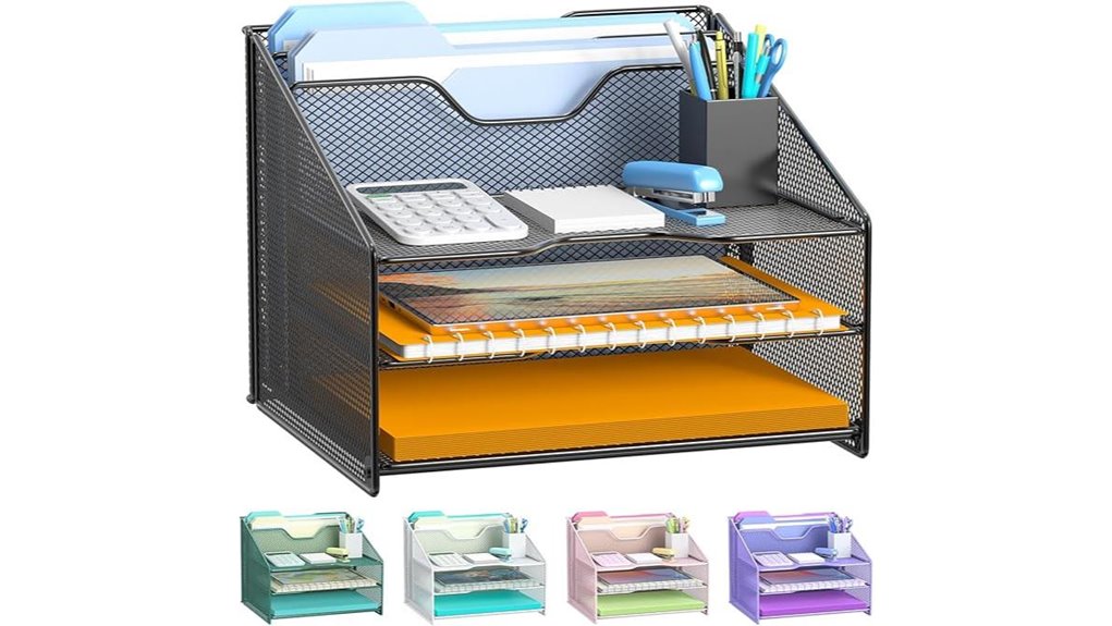 samstar three tray mesh organizer