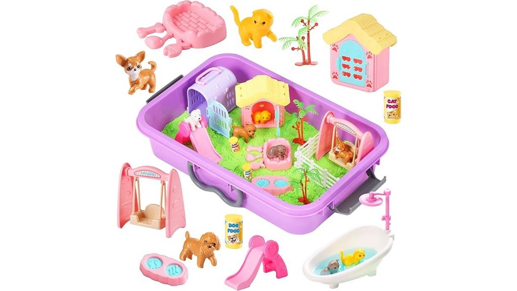 sandbox play set for pets