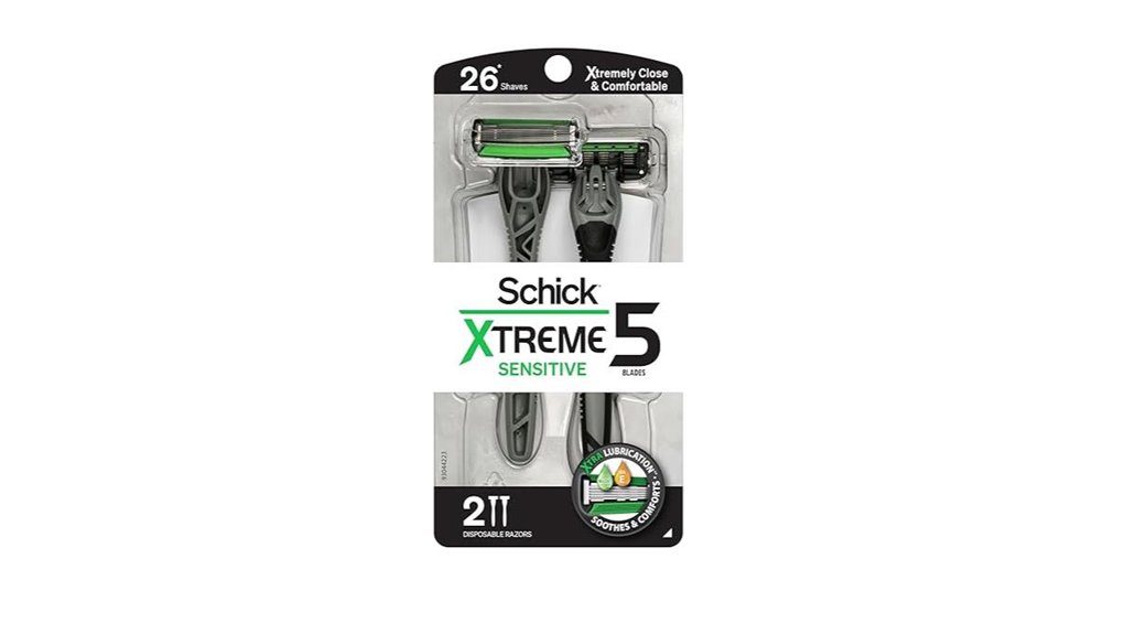 schick xtreme 5 disposable razors